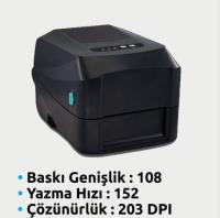 TAZGA PRN 2406T USB TT BARKOD YAZICI